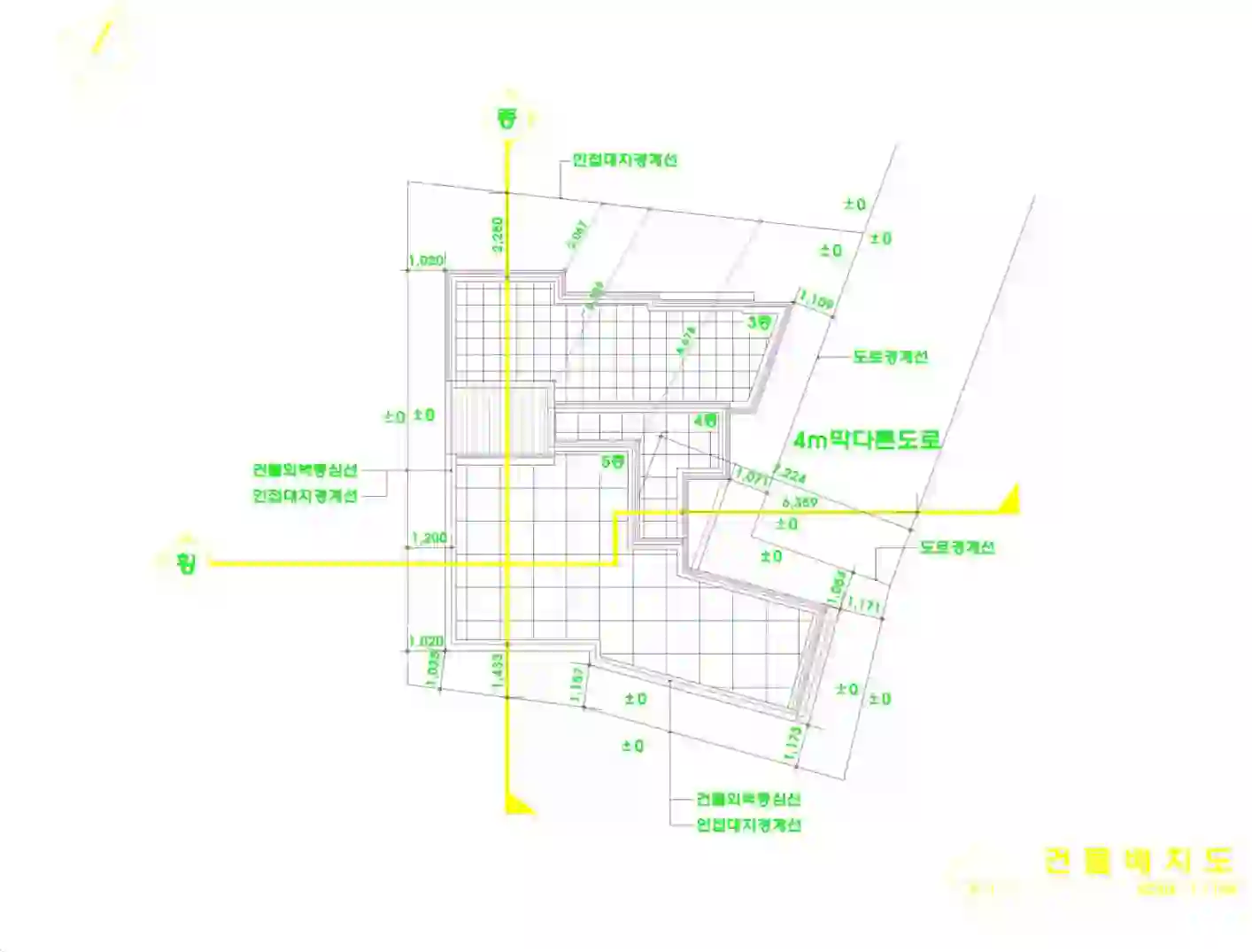 방학동 644-14 배치도 이미지